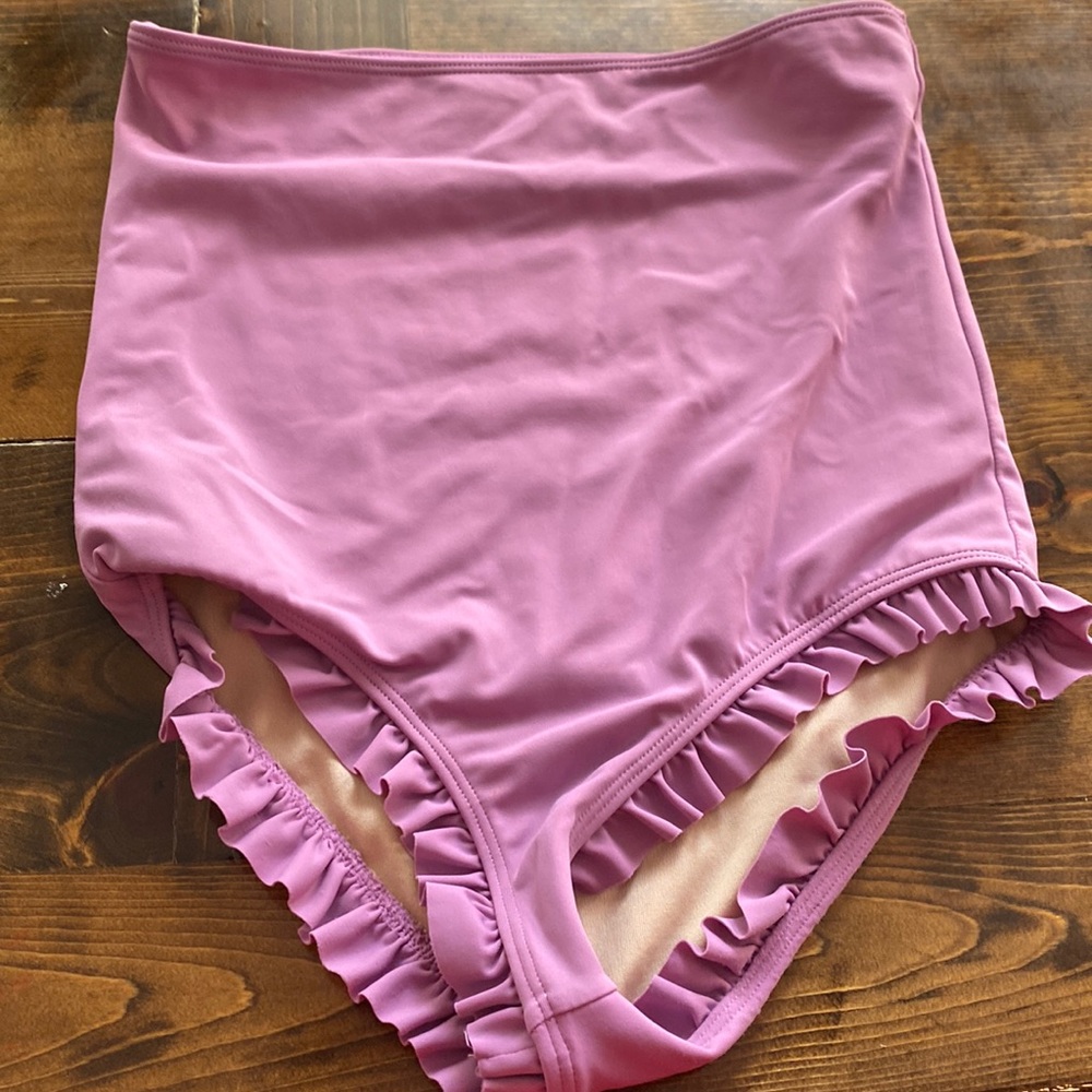Kortni Jean High Wasted Ruffle Bottoms